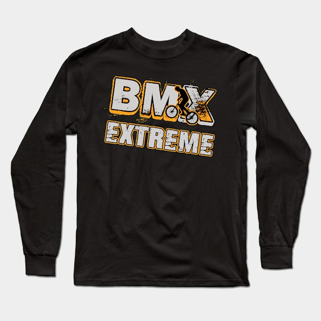 bmx Long Sleeve T-Shirt by Shirtrunner1